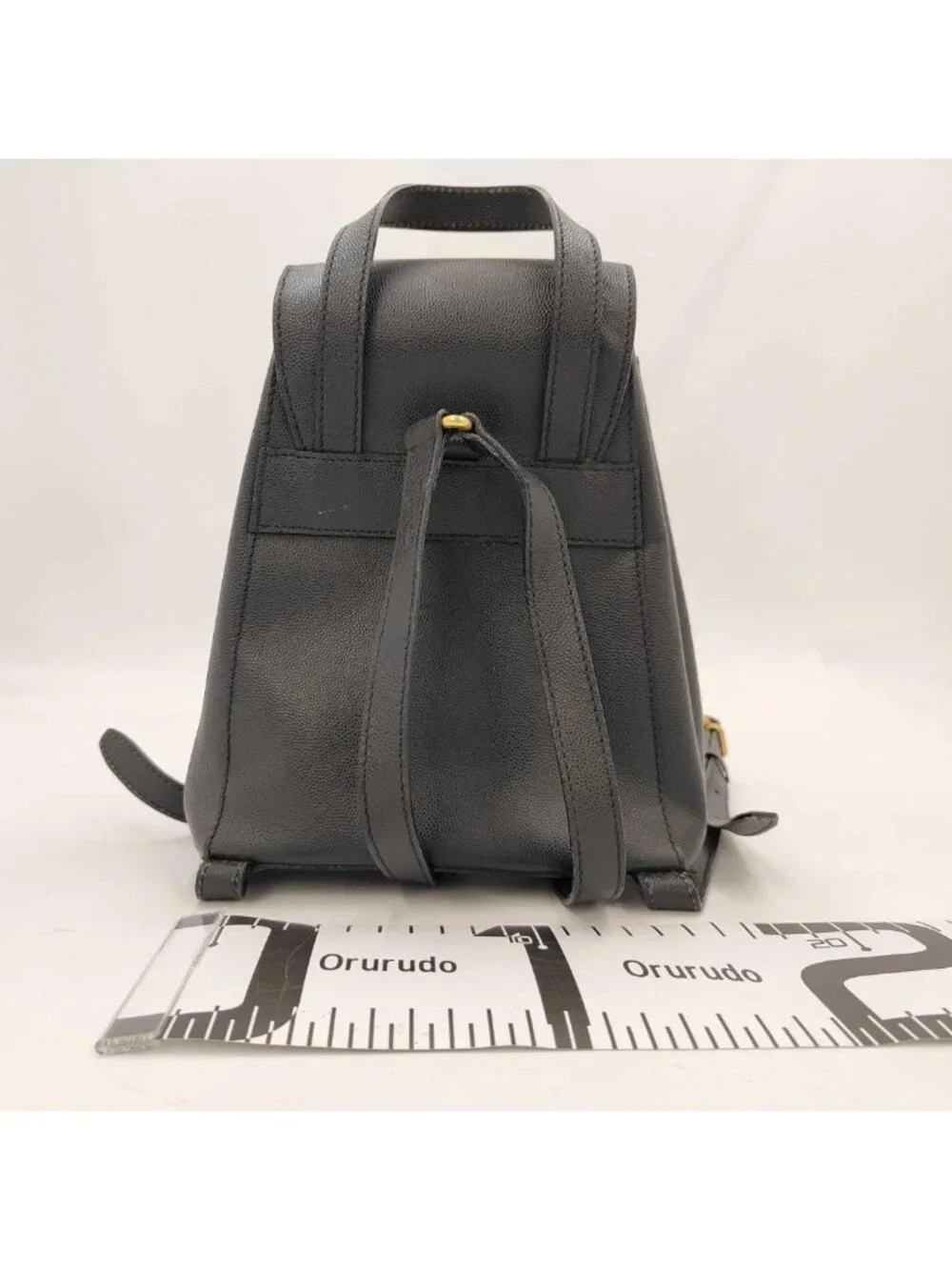 Celine Triomphe Backpack Leather Vintage
